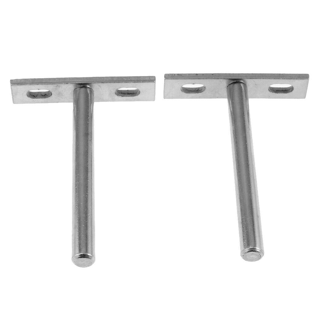 10Pcs Wall Shelf Bracket Heavy Duty Supporter T Shaped Angle Bracket 4inch