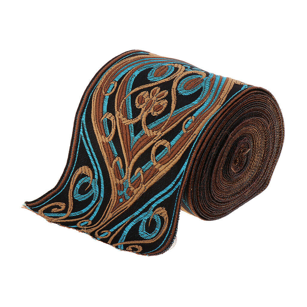 5 Meters Jacquard Trim Sew Ribbon Fabric Ribbons for Sewing Crafts 10cm