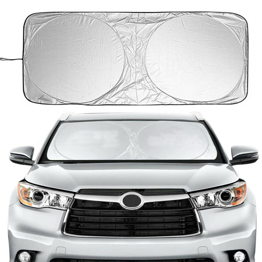 Universal Car Windshield Sun Shade UV Block Protector Window Cover Heat Shield