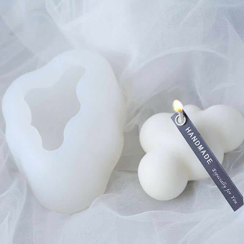 Clouds Shape Silicone Mold Jewelry Making Tool Handcraft DIY Soap Candle .l8