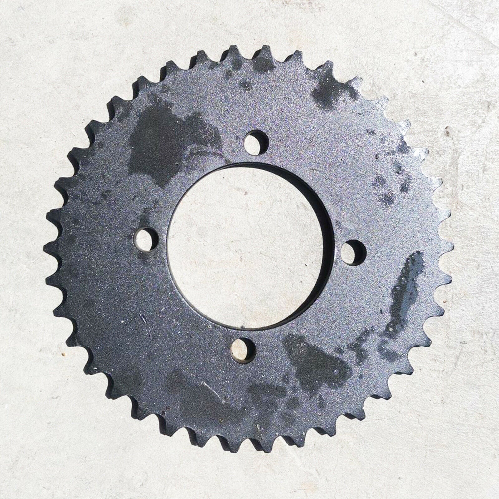 38 Teeth 420 Chain Plate Wheel Gear Plate Speed Reducer for Electric Tricycle