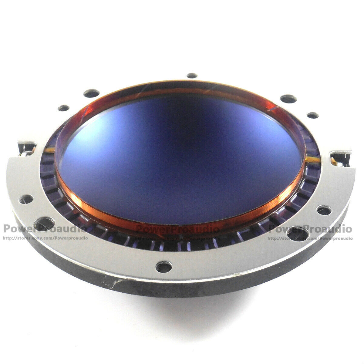 2pcs  Diaphragm for P Audio SD-75BF SD75BN Driver VC 76mm 8ohm Blue Titanium