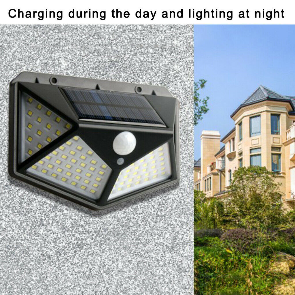 Solar Powered IP65 Garden Light Wide Angle Wall Lamp for Corridor Villa