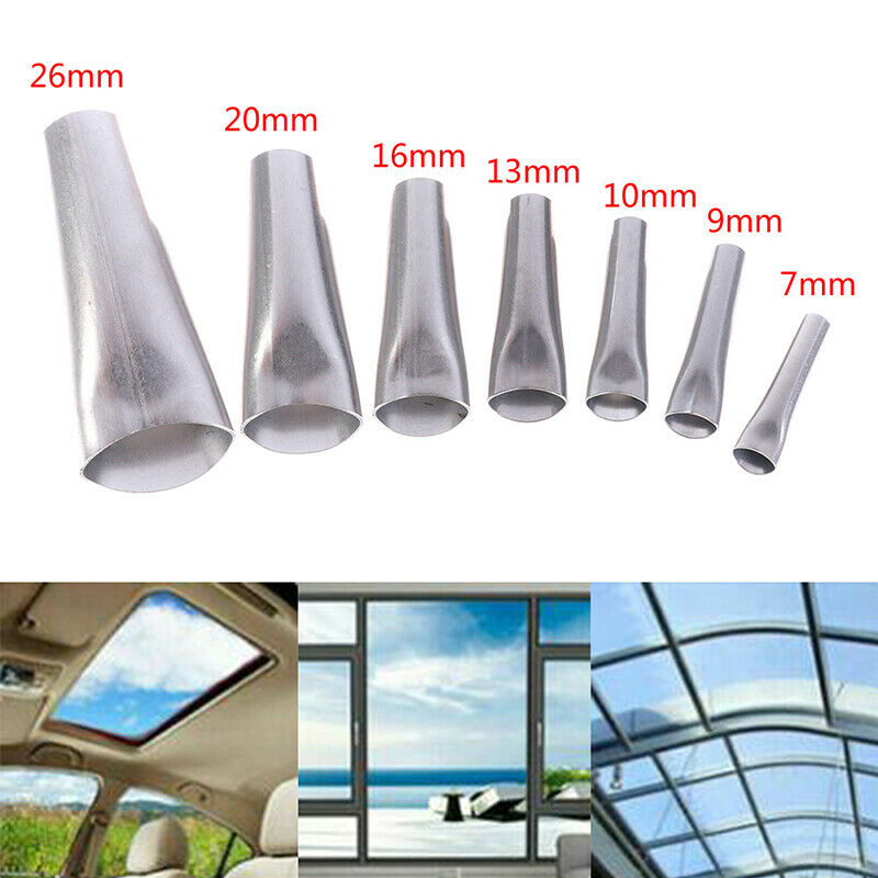 7Pcs Stainless Steel Caulking Finisher Nozzle Applicator Sealant Finishing TooDD
