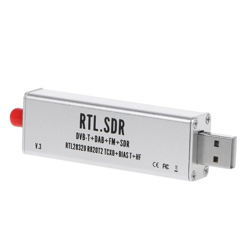 0.1Mhz-1.7Ghz Rtl-Sdr V3 Rtl2832U 1Ppm Tcxo Hf Biast Sma Software Defined RadiS9