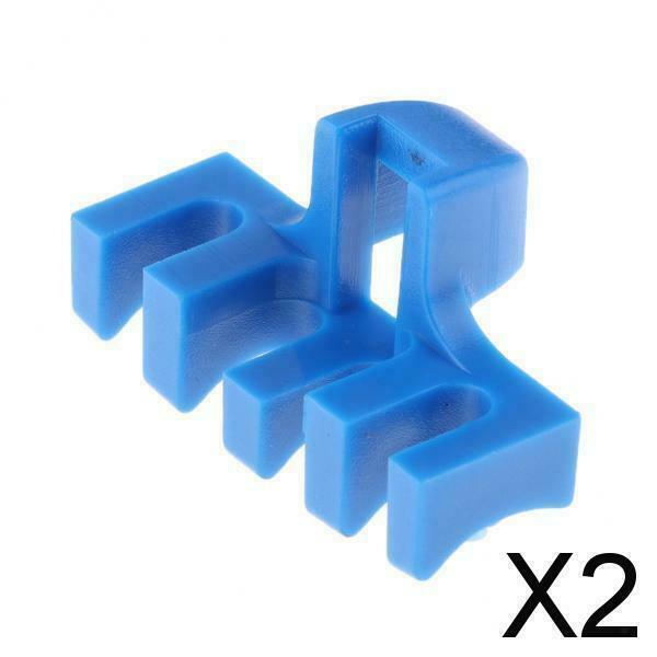 2X PVC Tennis Racket Load Spreader Racquets Pressure Reducer Stringer Blue