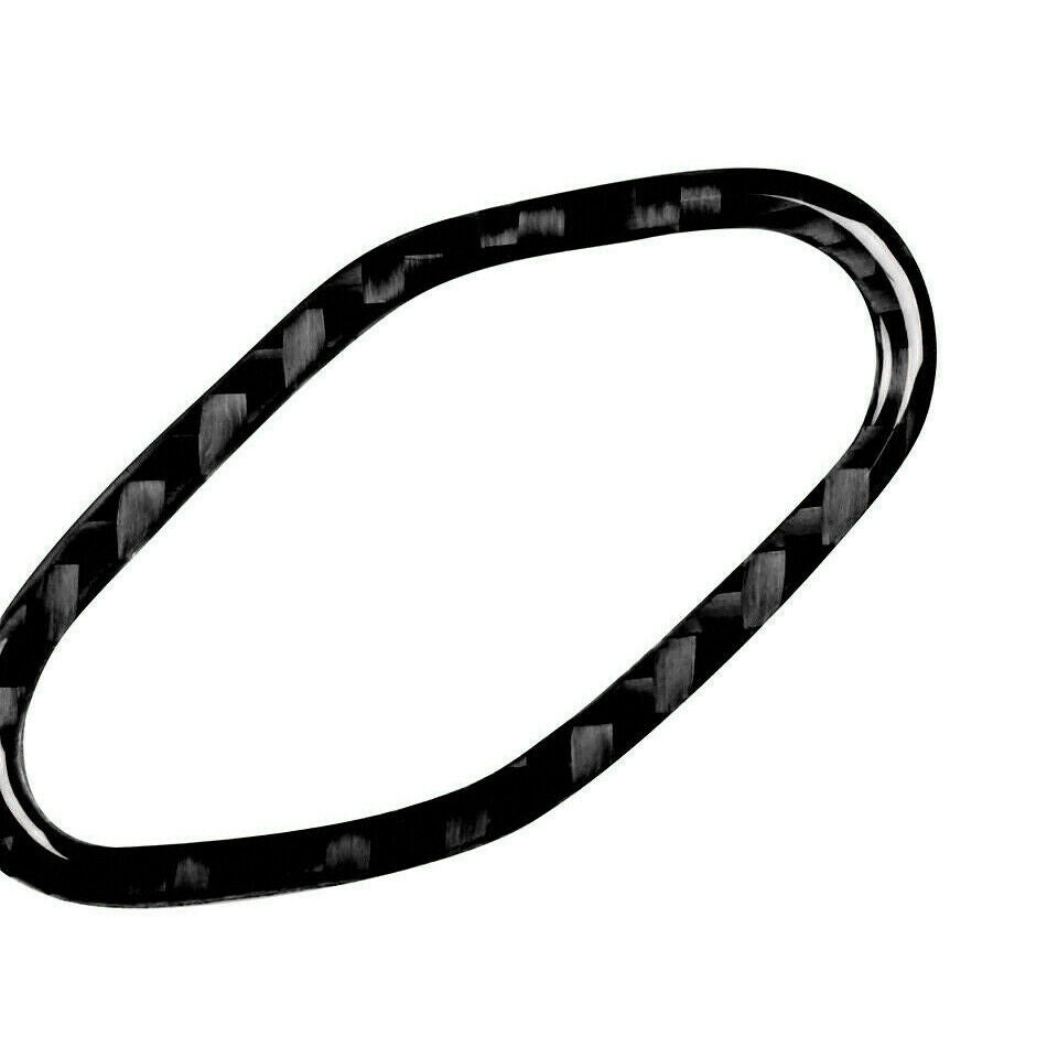 Carbon Fiber Door Speaker Cover Trim fit for Chevrolet Corvette C7 14-19 New