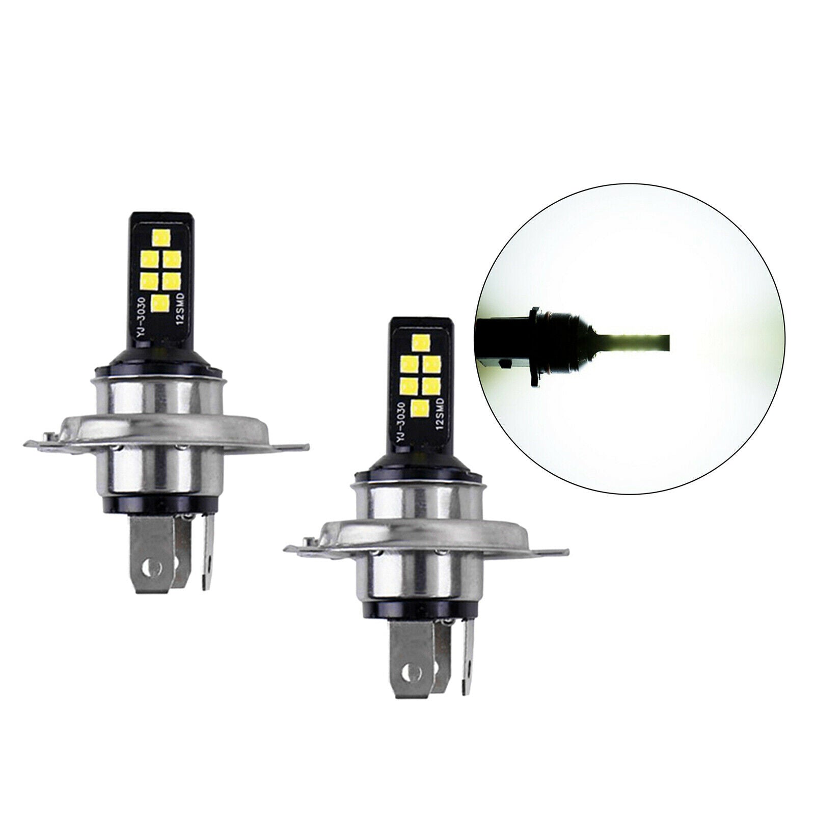 1 Pair LED Headlight bulbs, LED Waterproof Headlight Conversion Kit, adjustable