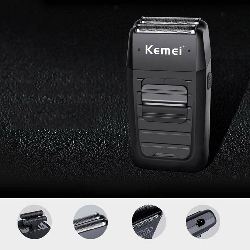 Portable Mini Reciprocating Cordless For Men Twin  Electric Shaver