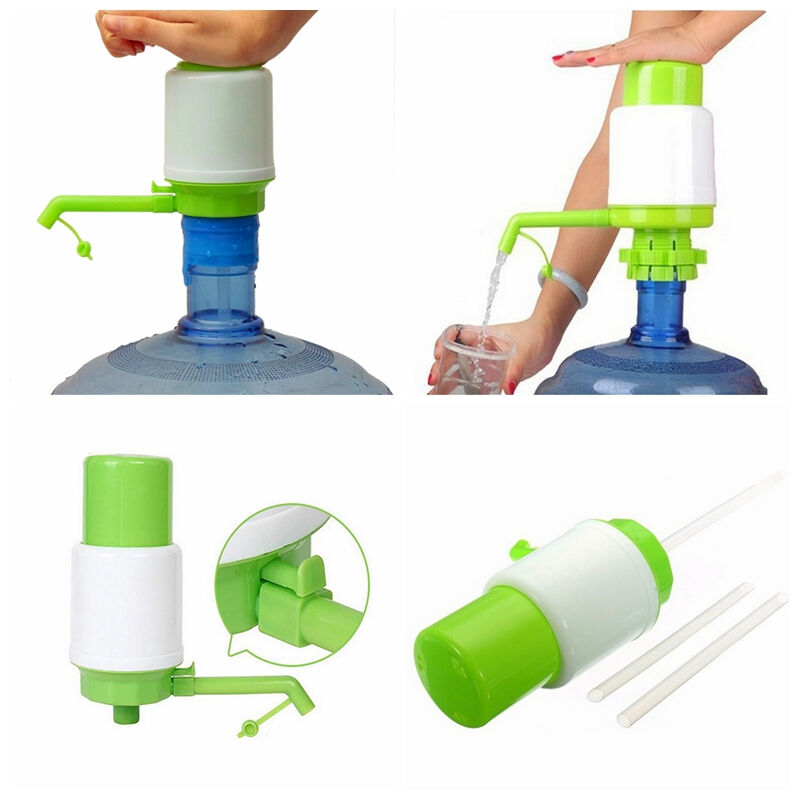 5-6 Gallon Hand Pump for Water Bottle Jug Manual Drinking Tap Spigot Campi.l8