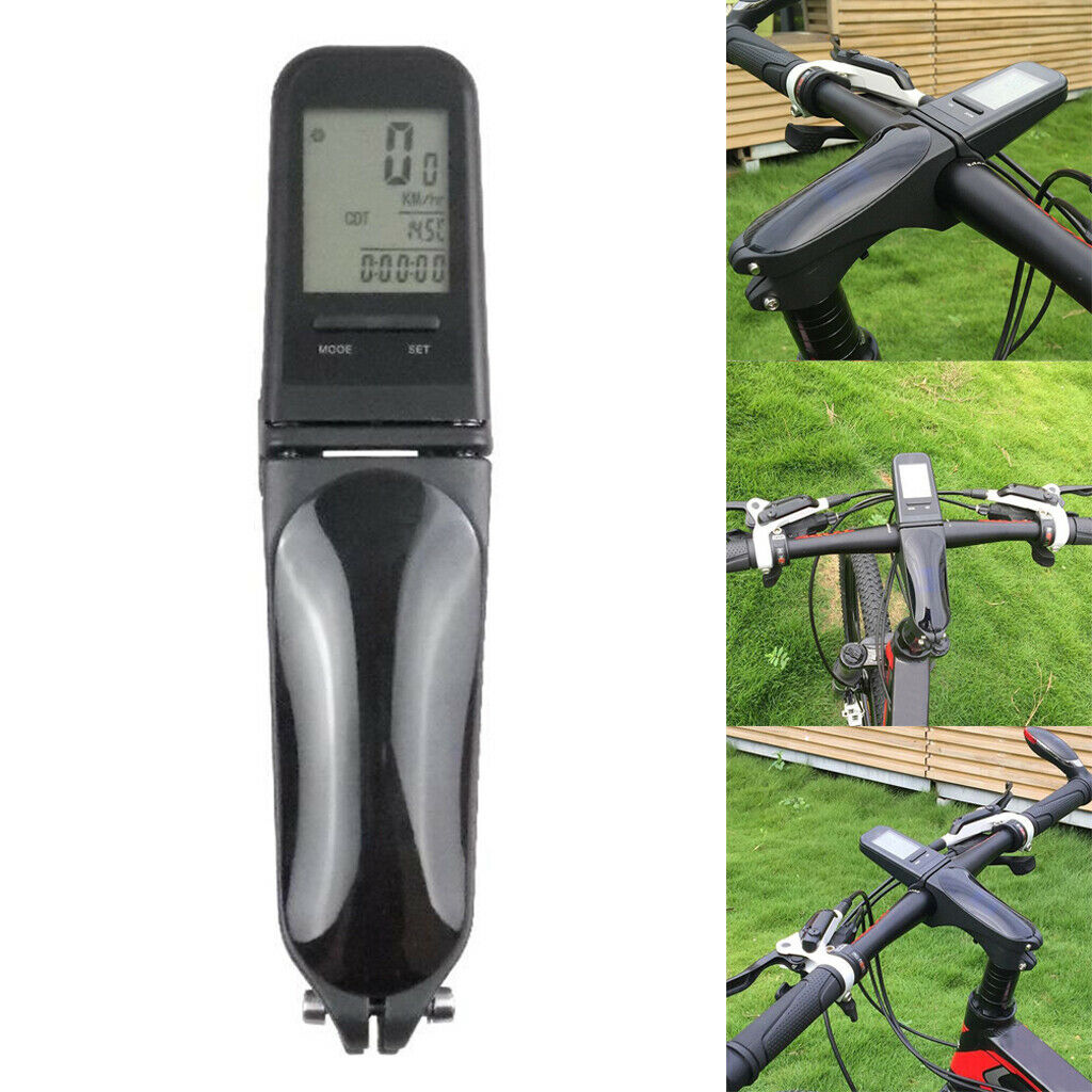 Wireless Bike Speedometer MTB Digital Backlight Odometer Cycle Computer LCD