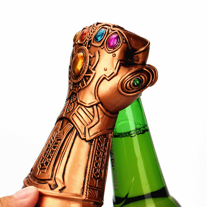 Avengers 4 Beer Bottle / Can Opener Soda Iron THANOS INFINITY GAUNTLET GLOVE