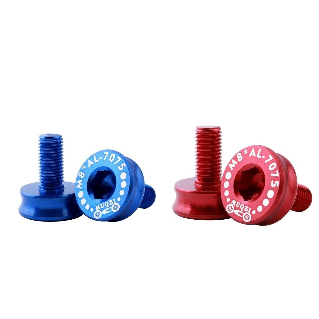 4pcs Aluminum Alloy Bike Bottom Bracket Seal Screws Fixed Bolt High Strength