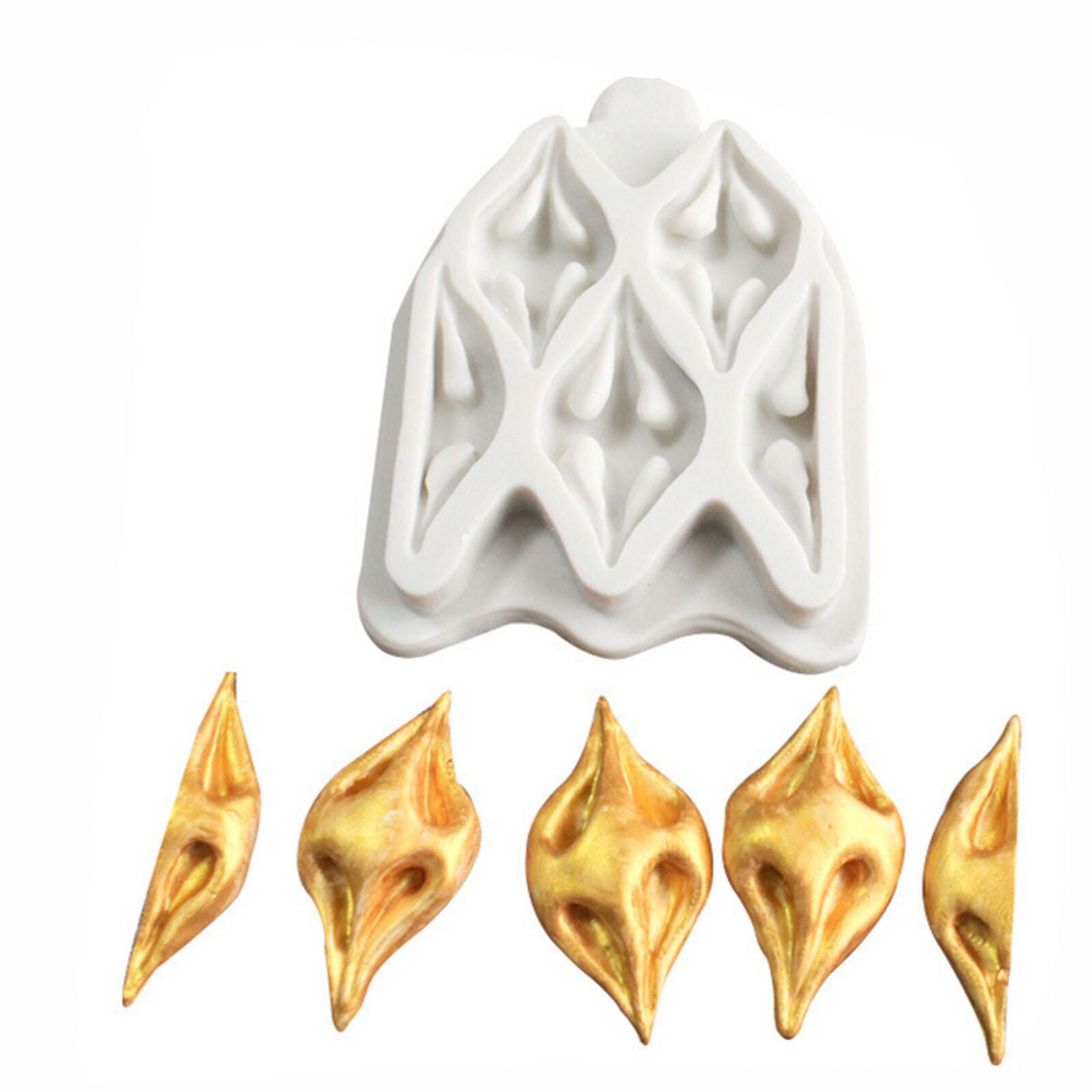 Baking Tool Side Decor Mould Damask Lace Flower Border Fondant Cake Stencil