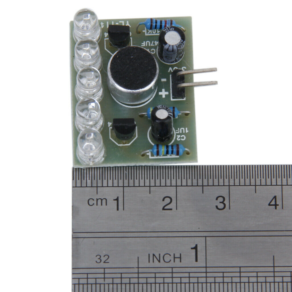 3-5.5V Sound Activated Melody Lamp Light Module Music Control Production