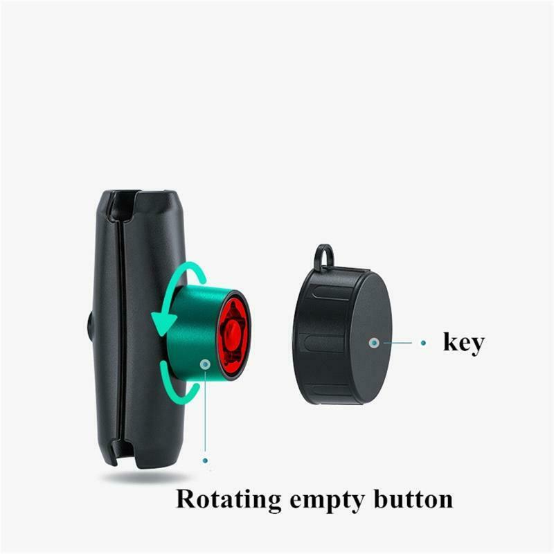 Anti Theft Pin-Lock Security Knob Key for 1" Arm Socket Phone Holder