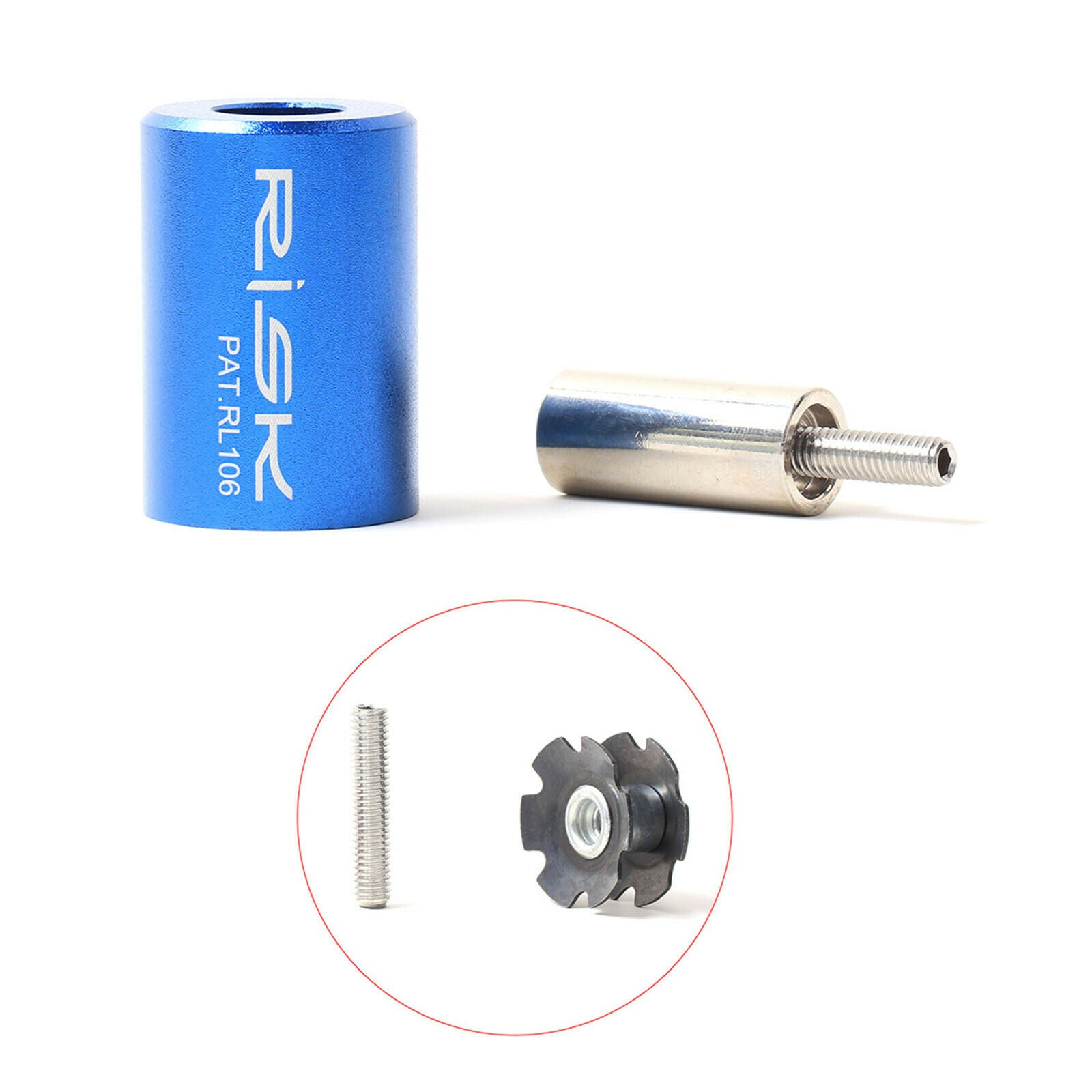 Bike Headset Driver Bicycle Front Fork Star Nut Installer Insert Tube Setter
