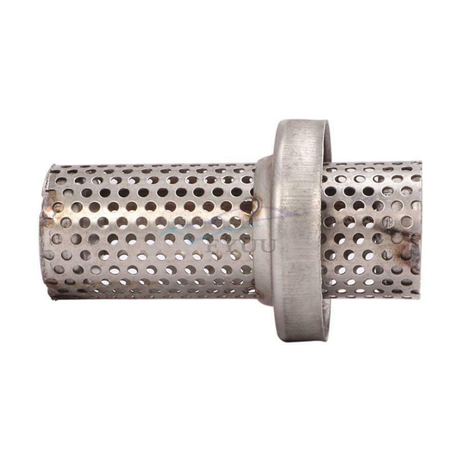 1PCS 61mm /100mm Universal Stainless Steel Motorcycle Exhaust Pipe Silencer