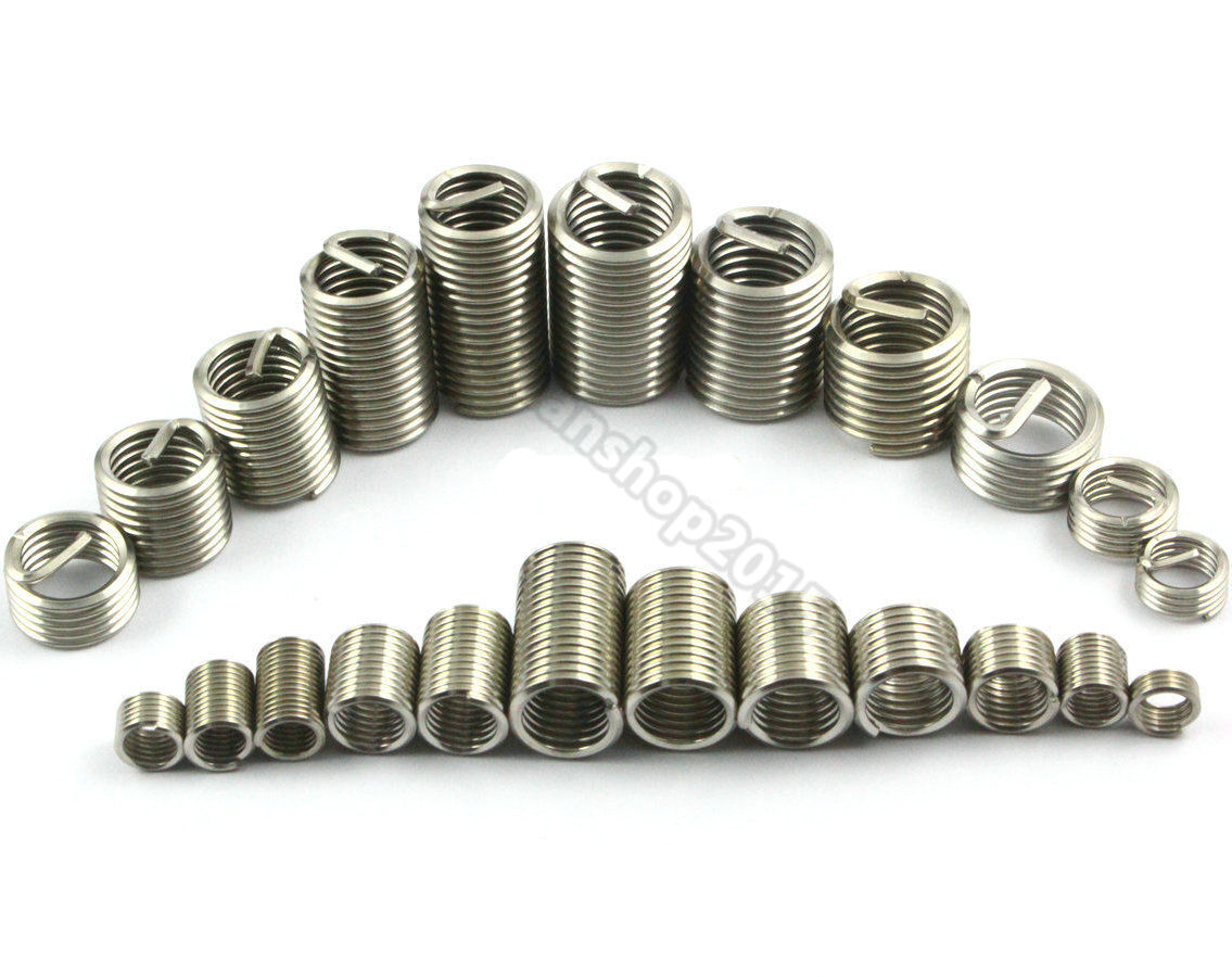M6x1.0 Metric 7mm Stainless METRIC THREAD REPAIR INSERTS KIT 10pcs
