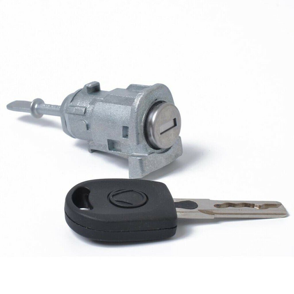 Left Door Lock Cylinder Barrel Repair Kit Set For VW  Bora 97-05