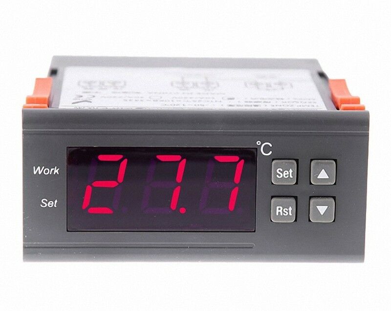 New AC 220~240V Digital Temperature Controller Thermostat Celsius