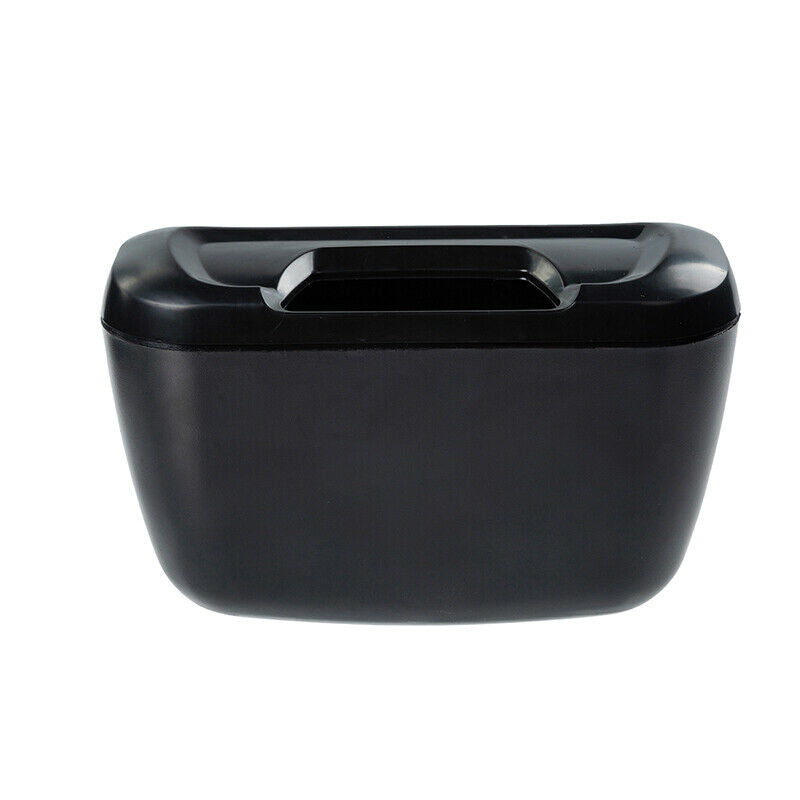 Black Auto Car Home Waste Trash Rubbish Bin Can Storage Holder Garbage Dust Box