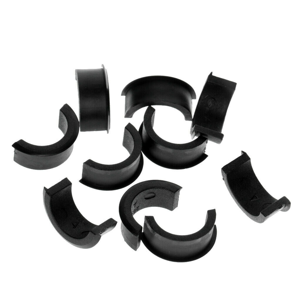 5 pairs of plastic bicycle handlebar brackets Conversion Extender Spacer 12x25.4