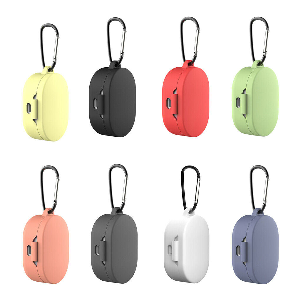2x Earphone Case Protective Case Cover Bottom Charging Headsets Accessories