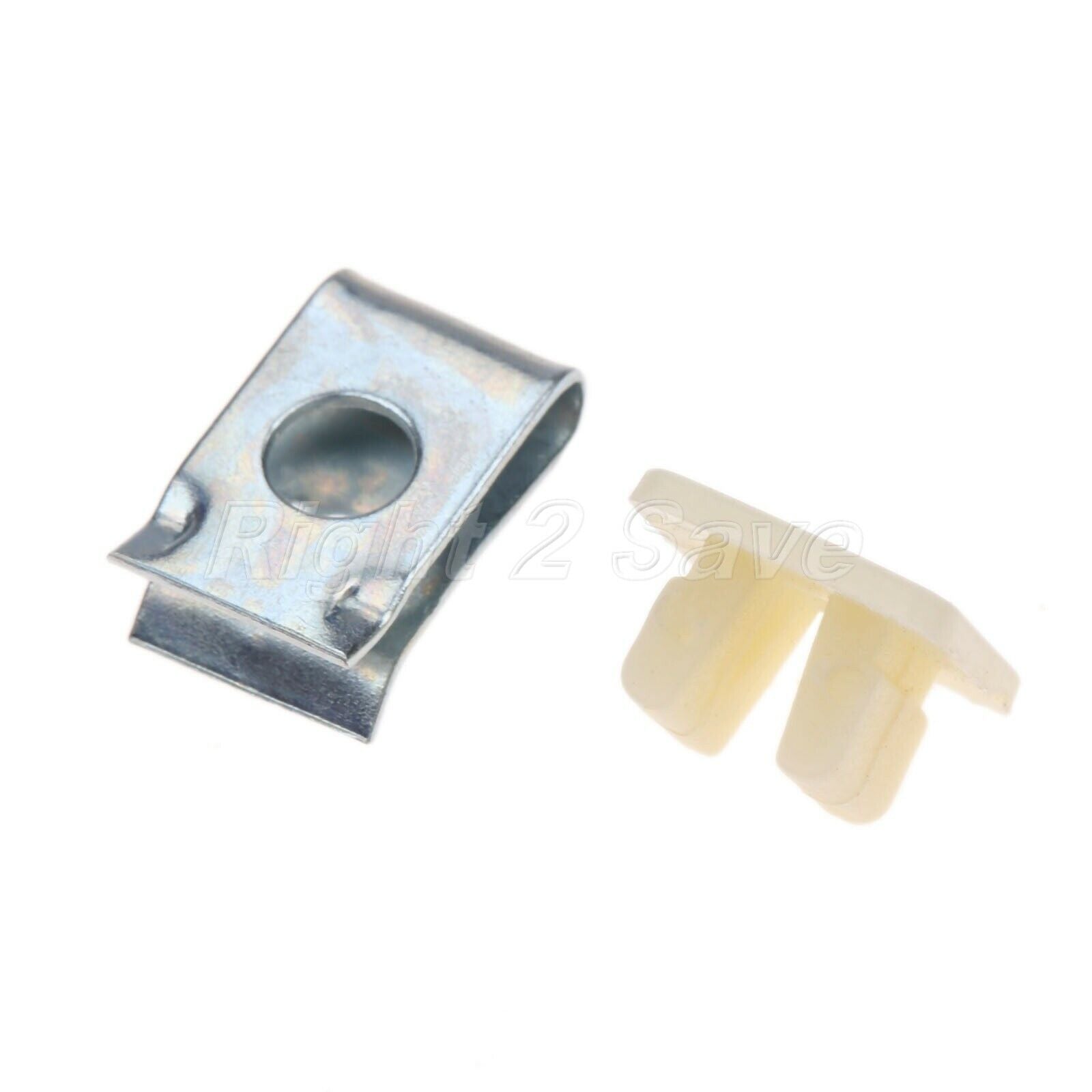 100 Car Rivets Car Door Trim Panel Clip Fastener fender bumper Auto Nylon