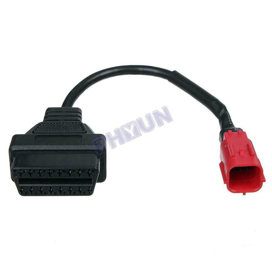 For Suzuki GSX-R GSX-S DL SV 650 OBDII 6 Pin To OBD2 Diagnostic Adapter Harness