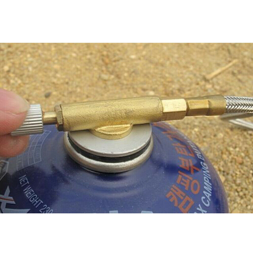 80cm Outdoor Camping Stove Fuel Tank Propane Burner Connector Pipe Hose