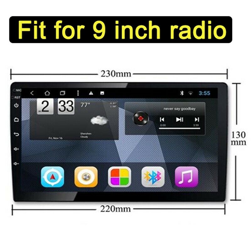 Car Radio Fascia for  Civic 2012-2015 9 Inch Dash Refitting Installation e SteK8