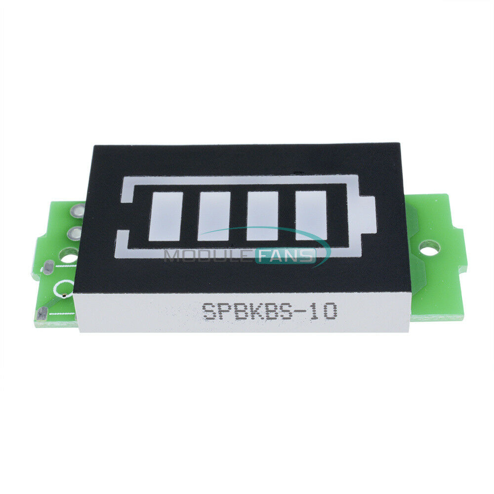 4S Lithium Battery Capacity Indicator Module Blue Display Power Tester 16.8V