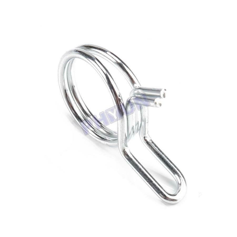 150 Double Wire Fuel Line Hose Tube Spring Clamp For Car Motorcycle Machine Home