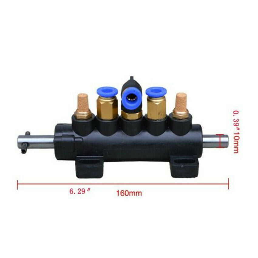 Tire Changer five-seat valve pneumatic valve Tire switch With metal silencer 2#