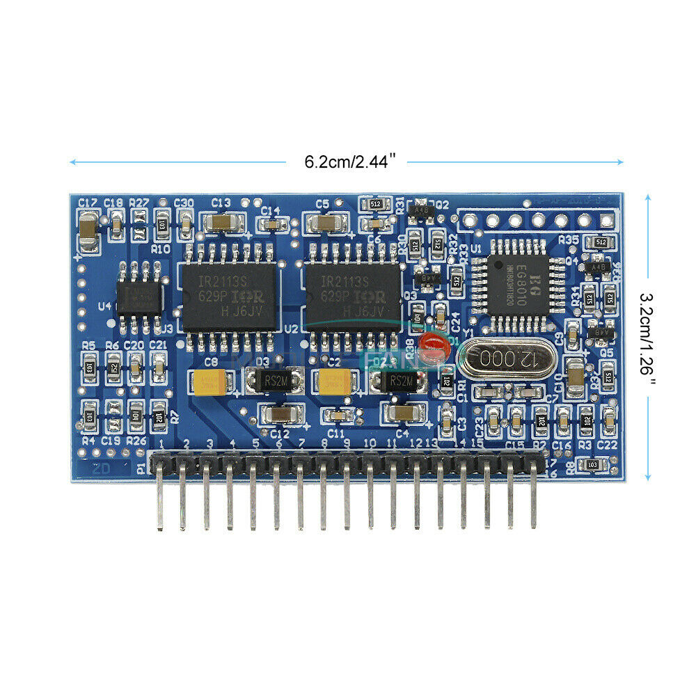 2PCS EGS002 "EG8010 + IR2110" Driver Module Pure Sine Wave Inverter SPWM Board