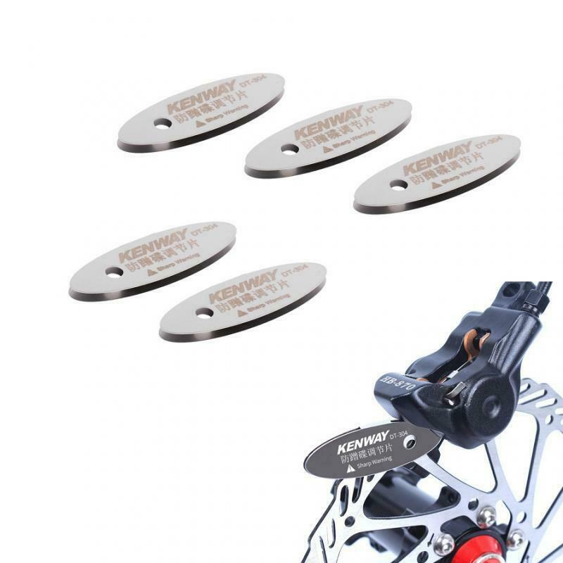 5Pcs MTB Brake Pads Spacer Adjusting Tool Mounting Assist Disc Rotor