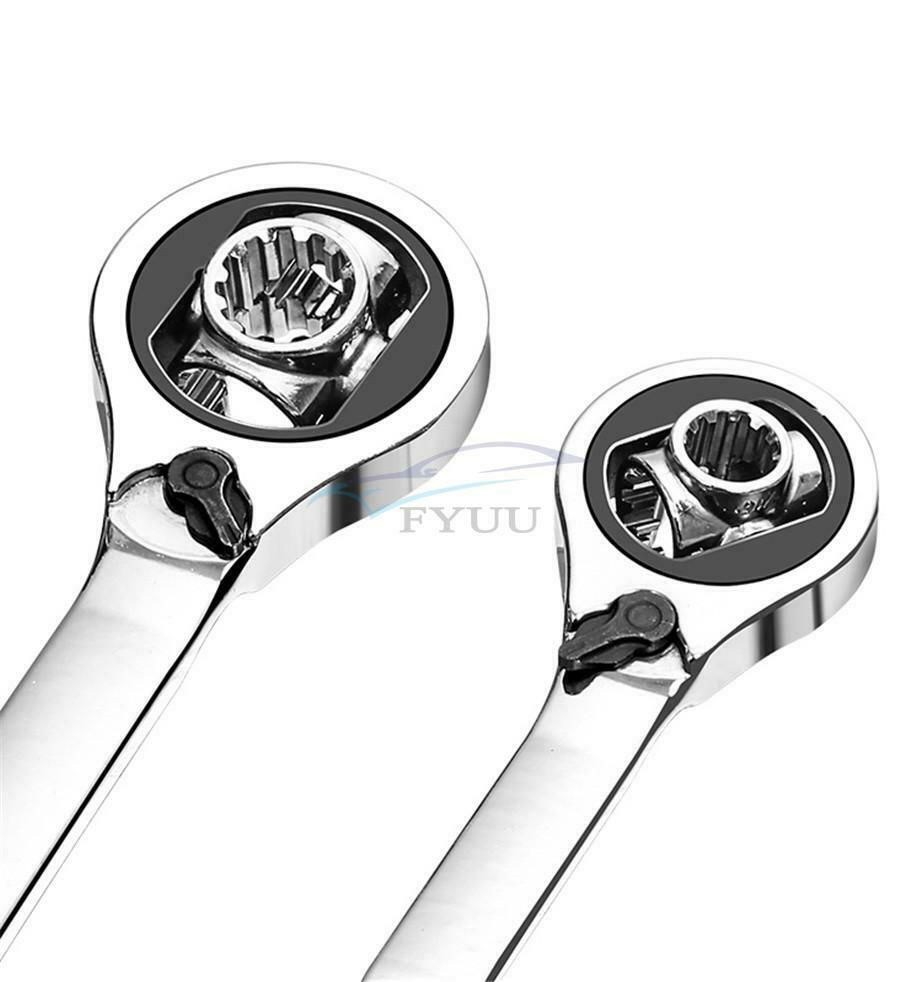 1PCS Universal 8-in-1 Ratchet Wrench Socket Convertible Vise Car Repair Tool