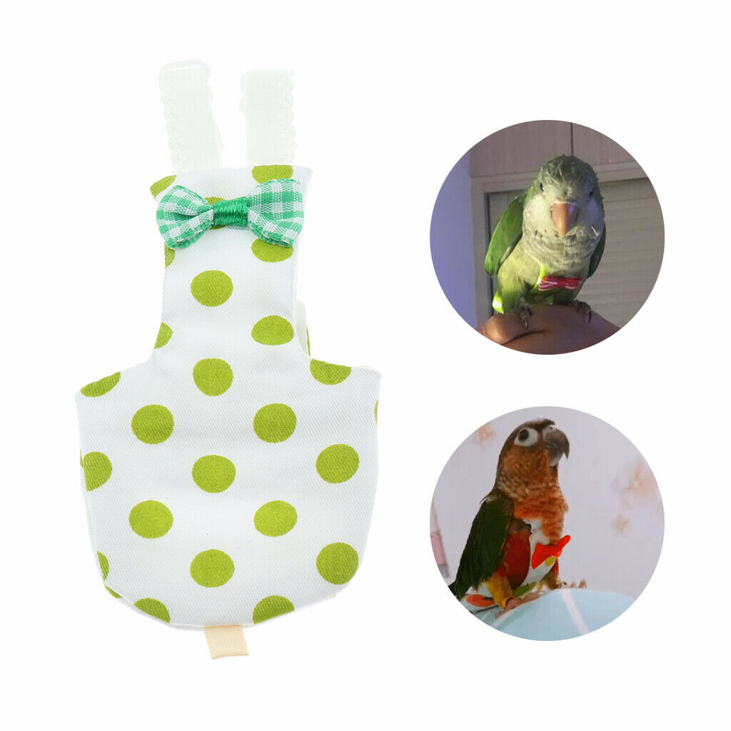 Comfortable and Soft Parrot Nappy Diaper Parrots Napkin Pet Birds Clothes S