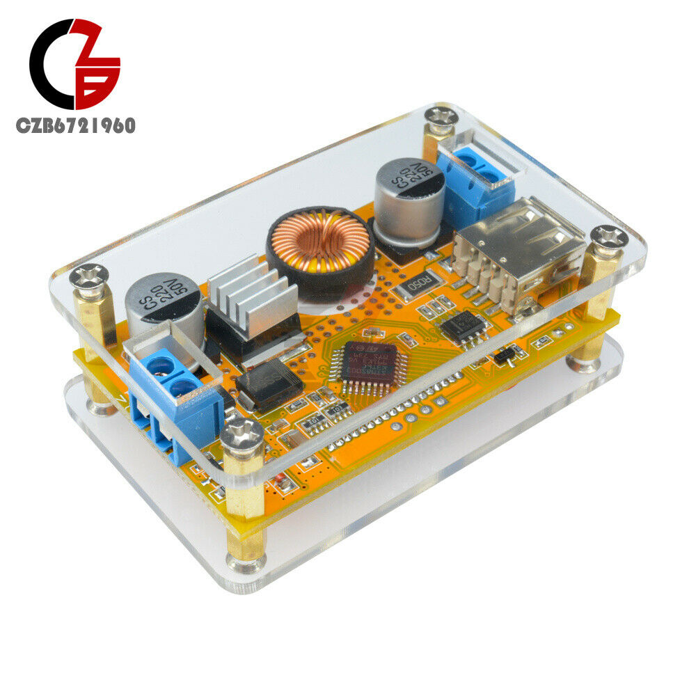 5A Adjustable CC CV LCD Display Step Down Charger Module Panel LED Driver Power