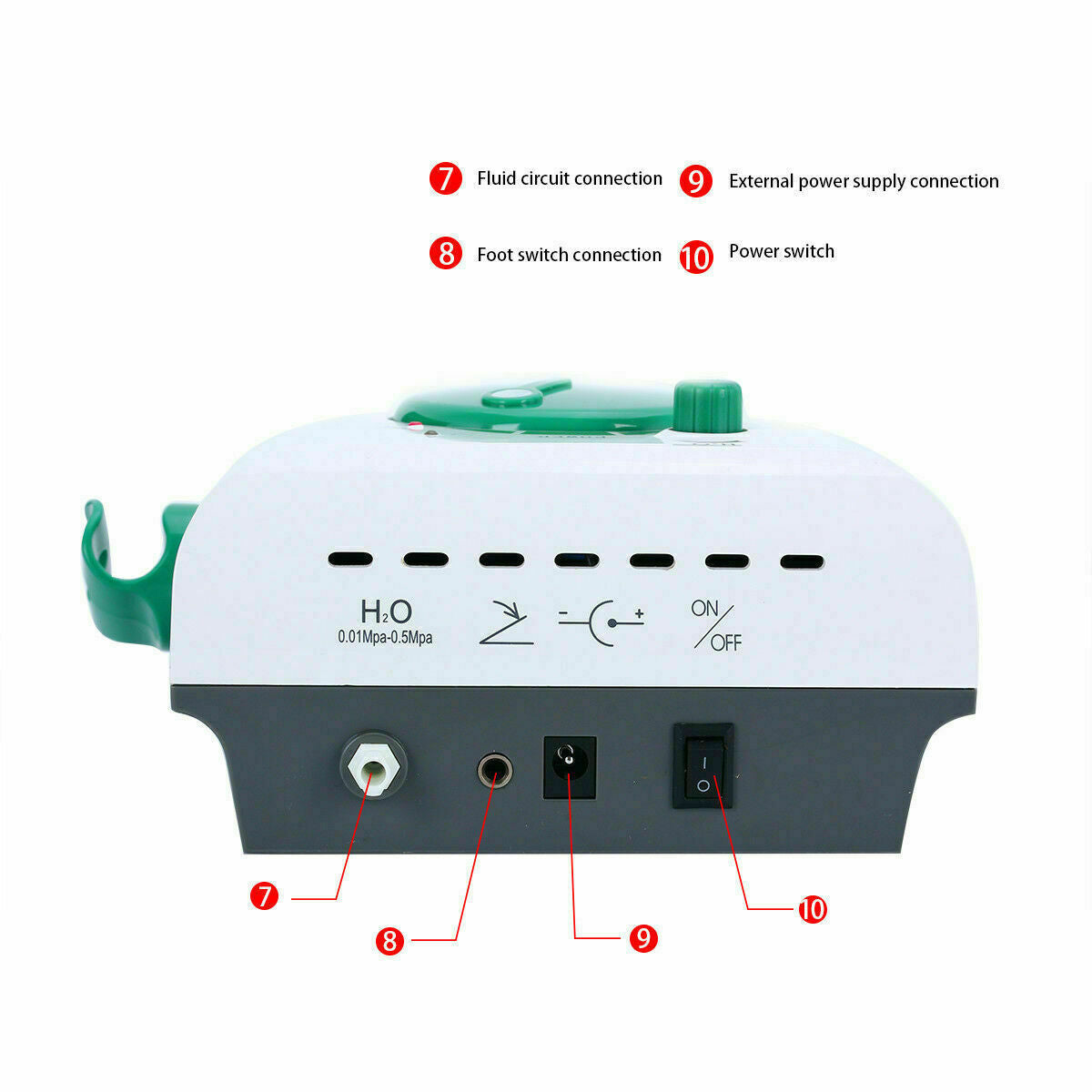 K08A VRN Dental ULTRASONIC SCALER Scaling Perio With LED Detachable Handpiece CA
