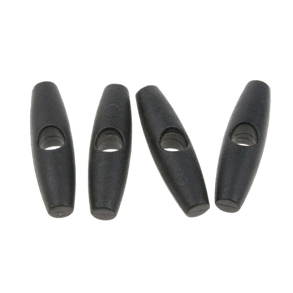 4pcs Drawstring Cord Tent Fly Roll Up Buckle Snap for Camping Canopy Awning