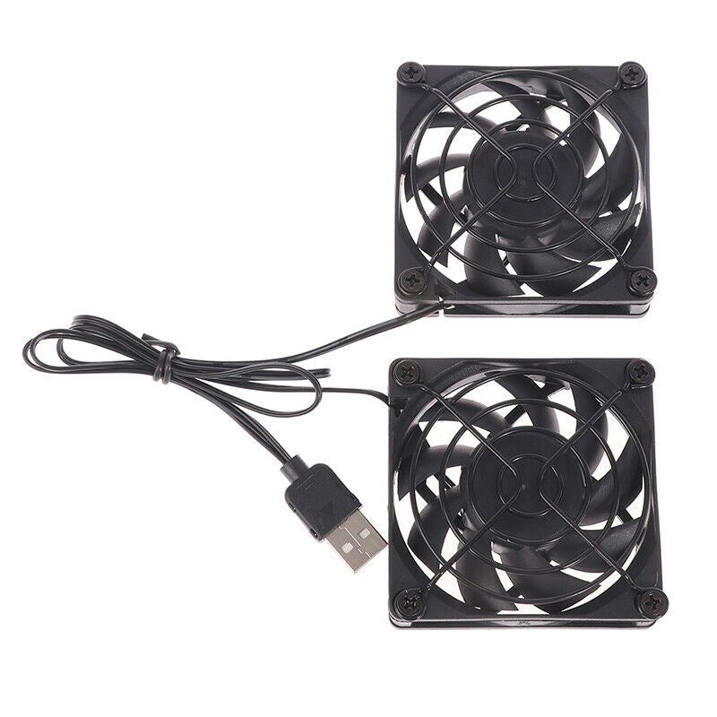 Cooling Fan USB Power Supply Router Radiator for ASUS RT-AC68U/AC86U/AC87U/R80I7