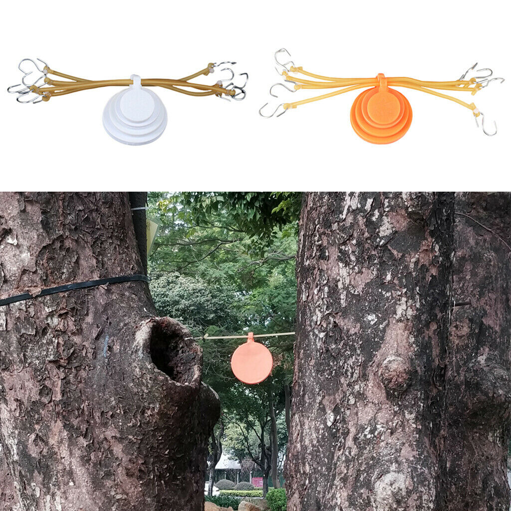 4 Pack Orange Slingshot Target 3/4/5/6cm Silicone Aim Aids Trainer Equip