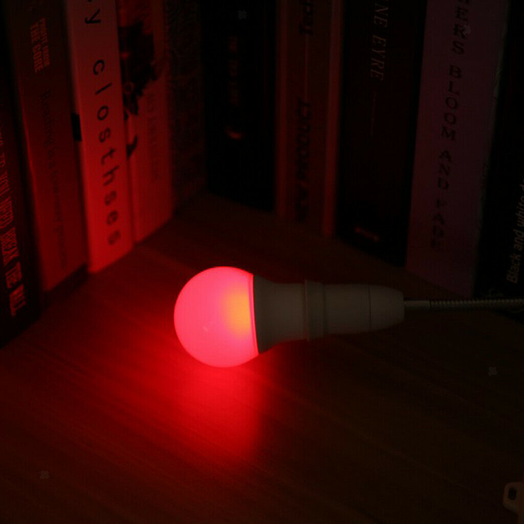 E27 5W RGBW LED Color Changing Ball Globe Light Lamp Bulb White+Remote