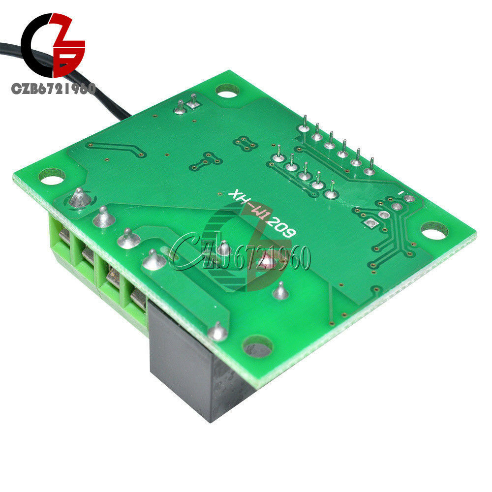 -50-110°C Red W1209 Digital thermostat Temperature Control Switch 12V + Sensor