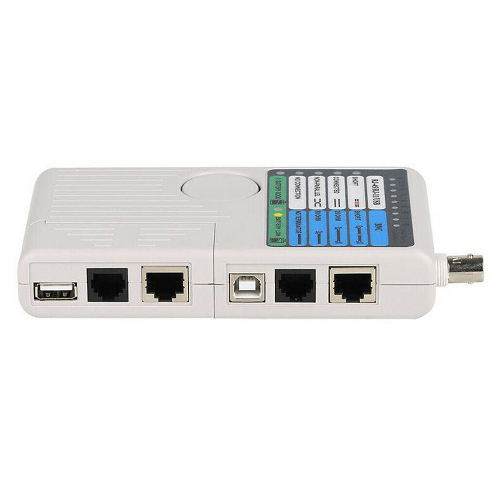 Multi Function 4in1 Cable Tester Meter LAN Cable Cat5 Cat6 Wire Tester