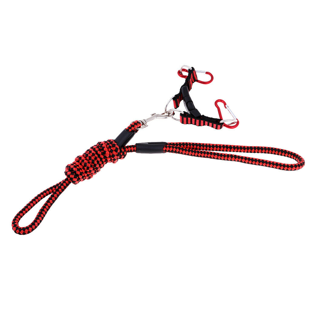 Remote controlled vehicle traction rope RC car trailer rope red