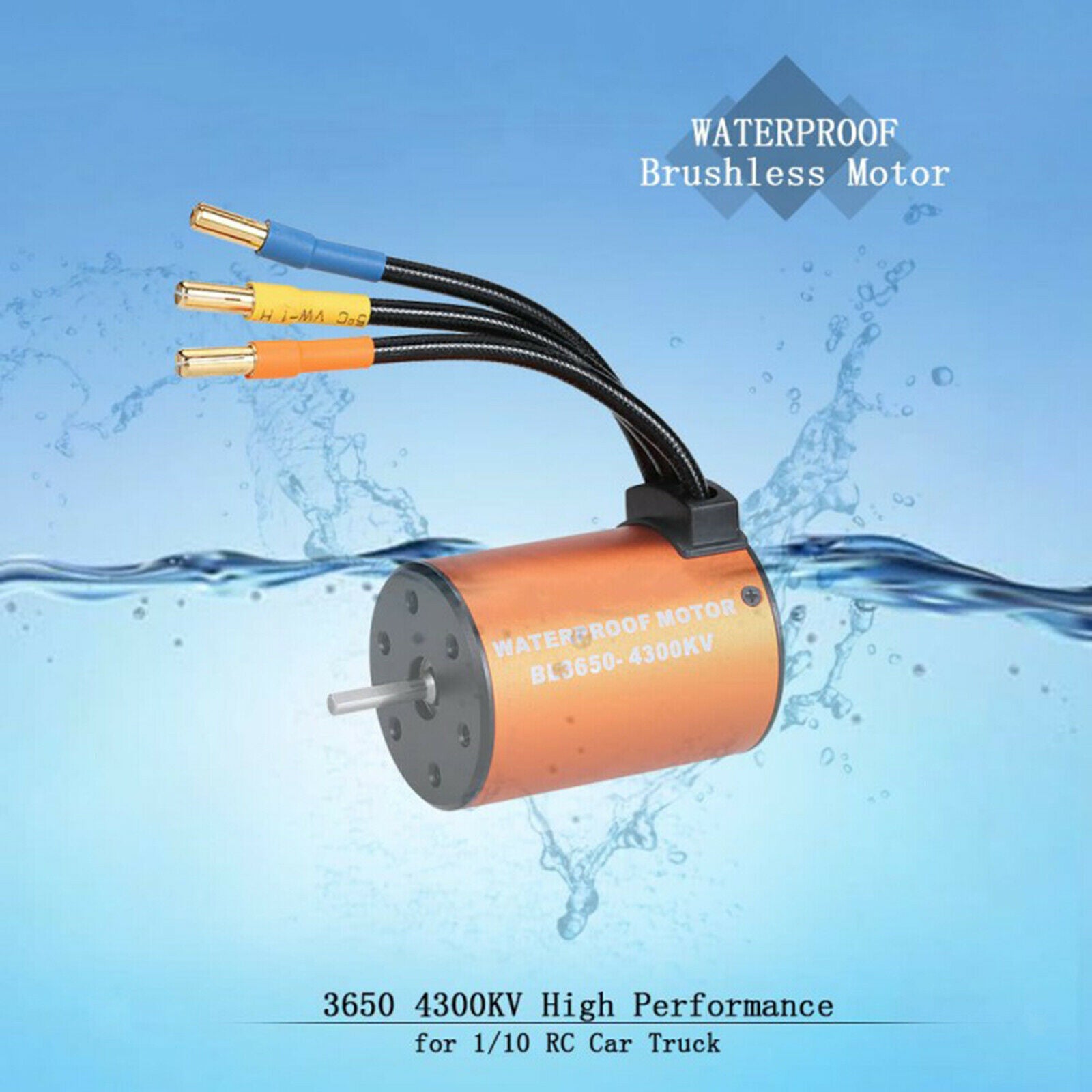 RC Car Brushless Motor with 60A ESC for HSP 94123 94111 94170