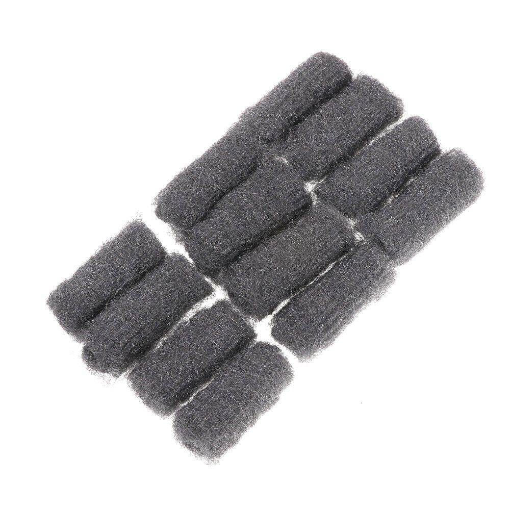 12PCS Steel Wool Pads Kitchen Wire Cleaning Ball Stainless Steel Pan Cleaner WF